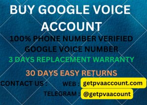 To buy Google Voice accounts, you can find reliable sellers 